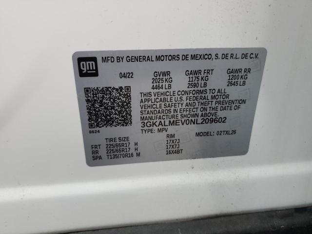 Photo 13 VIN: 3GKALMEV0NL209602 - GMC TERRAIN SL 