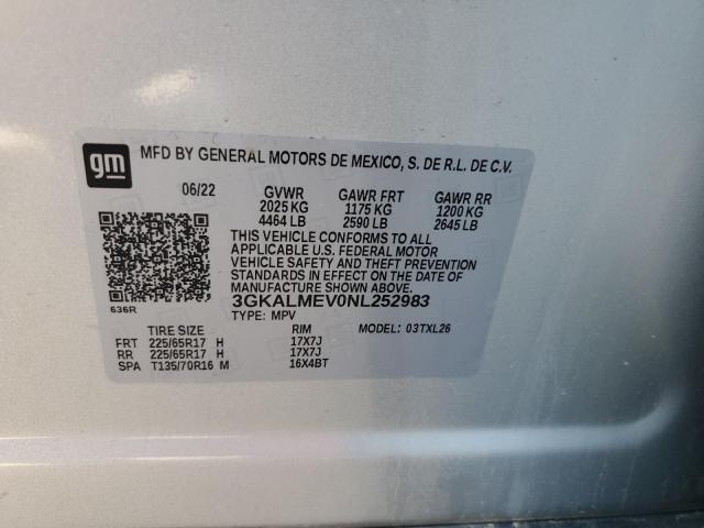 Photo 13 VIN: 3GKALMEV0NL252983 - GMC TERRAIN SL 