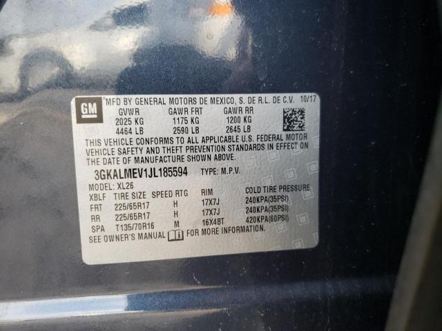 Photo 9 VIN: 3GKALMEV1JL185594 - GMC TERRAIN SL 