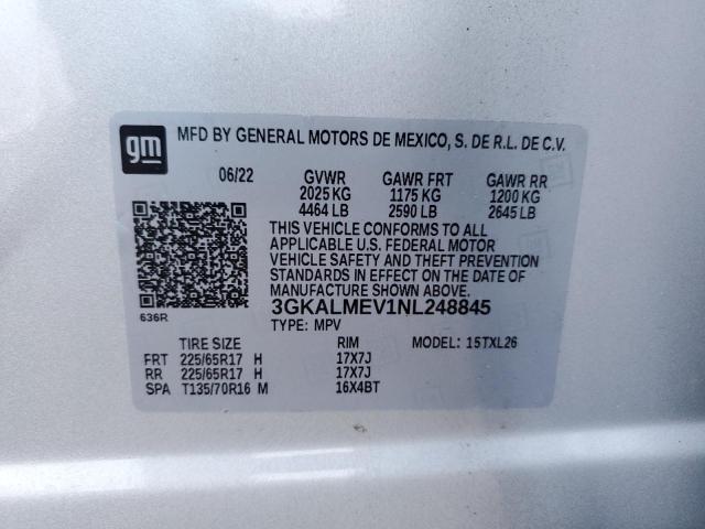 Photo 13 VIN: 3GKALMEV1NL248845 - GMC TERRAIN 