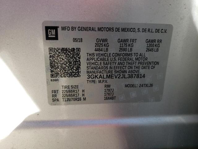 Photo 9 VIN: 3GKALMEV2JL387814 - GMC TERRAIN SL 