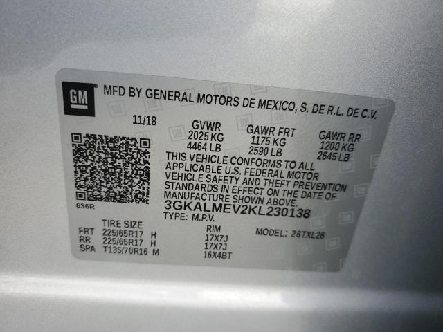 Photo 12 VIN: 3GKALMEV2KL230138 - GMC TERRAIN SL 