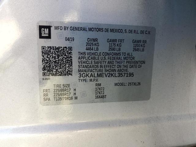 Photo 12 VIN: 3GKALMEV2KL357195 - GMC TERRAIN SL 