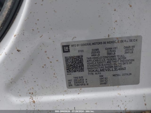 Photo 8 VIN: 3GKALMEV2LL314963 - GMC TERRAIN 