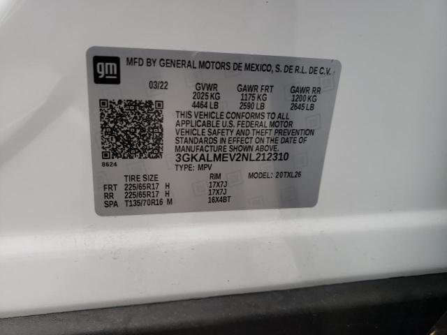 Photo 12 VIN: 3GKALMEV2NL212310 - GMC TERRAIN SL 