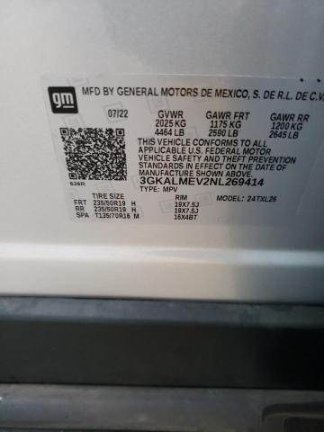 Photo 12 VIN: 3GKALMEV2NL269414 - GMC TERRAIN 