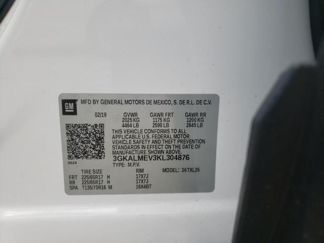 Photo 12 VIN: 3GKALMEV3KL304876 - GMC TERRAIN SL 