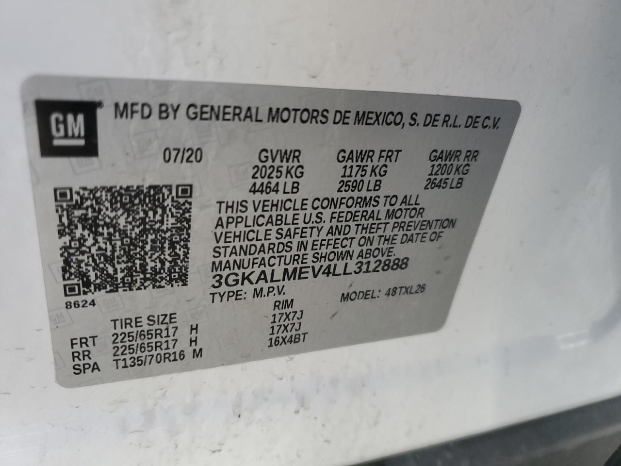 Photo 11 VIN: 3GKALMEV4LL312888 - GMC TERRAIN 