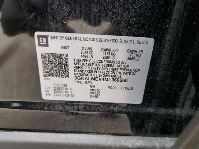 Photo 9 VIN: 3GKALMEV4ML369660 - GMC TERRAIN SL 