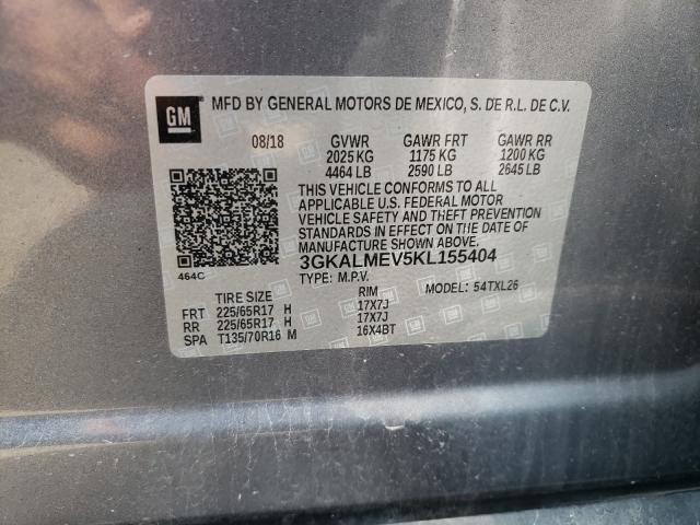 Photo 9 VIN: 3GKALMEV5KL155404 - GMC TERRAIN 