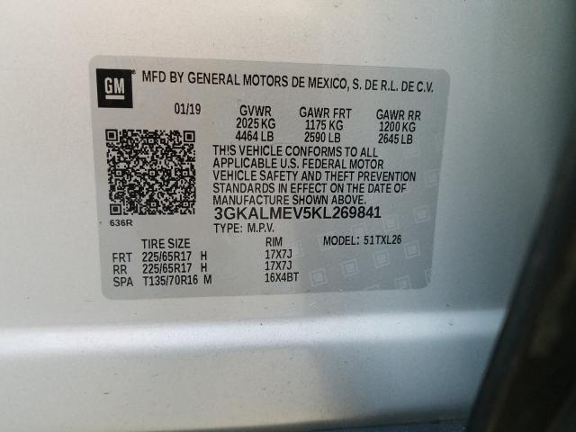 Photo 9 VIN: 3GKALMEV5KL269841 - GMC TERRAIN SL 