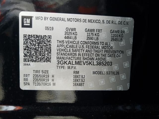 Photo 9 VIN: 3GKALMEV5KL385203 - GMC TERRAIN SL 