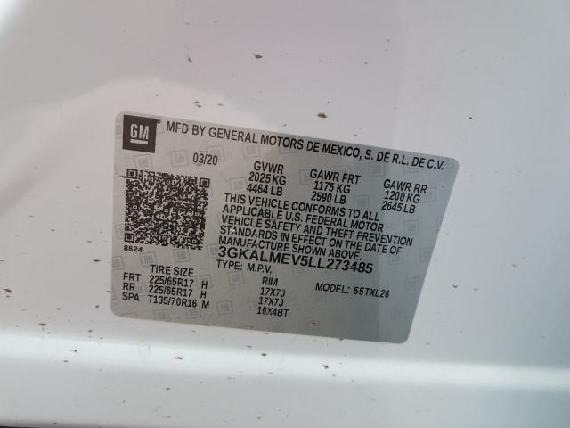 Photo 9 VIN: 3GKALMEV5LL273485 - GMC TERRAIN SL 