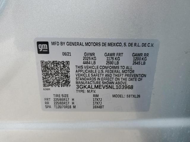 Photo 12 VIN: 3GKALMEV5NL103968 - GMC TERRAIN SL 