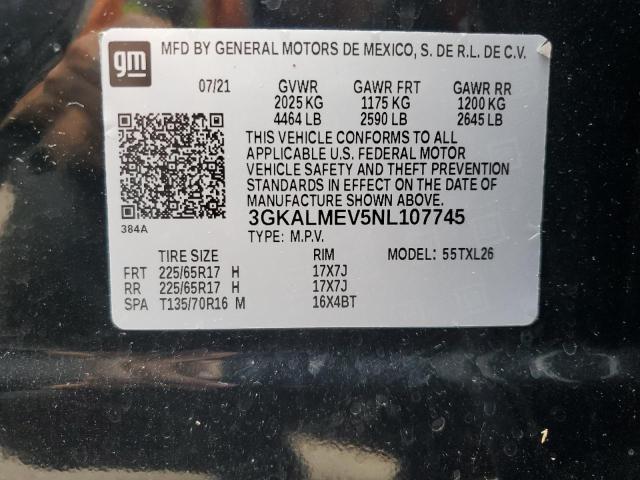 Photo 12 VIN: 3GKALMEV5NL107745 - GMC TERRAIN SL 