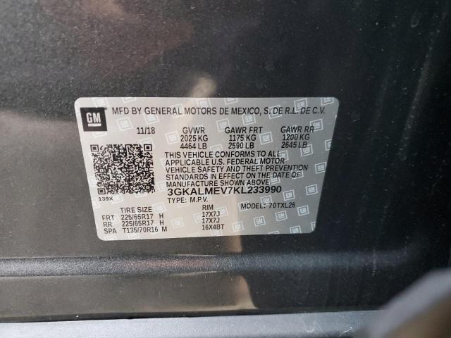 Photo 9 VIN: 3GKALMEV7KL233990 - GMC TERRAIN SL 