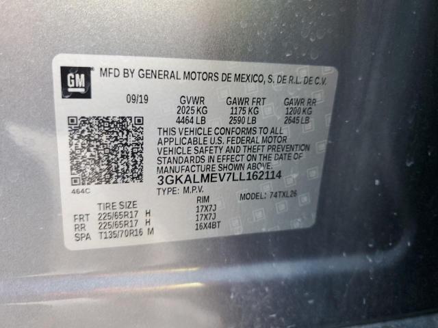 Photo 11 VIN: 3GKALMEV7LL162114 - GMC TERRAIN 