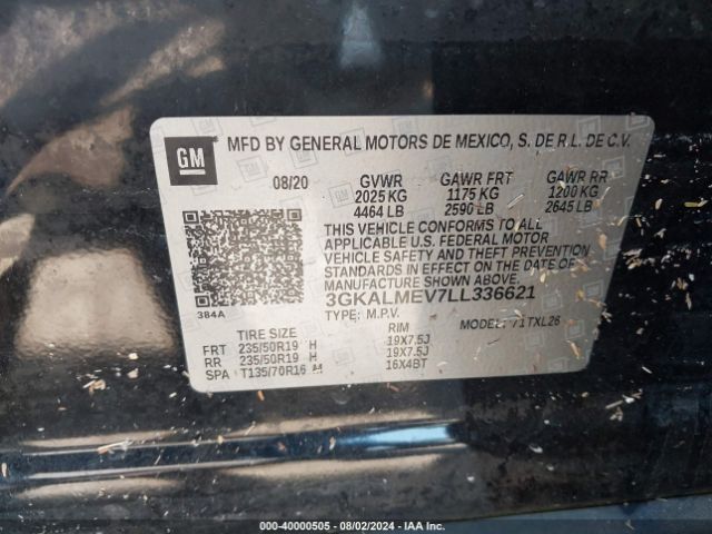 Photo 8 VIN: 3GKALMEV7LL336621 - GMC TERRAIN 