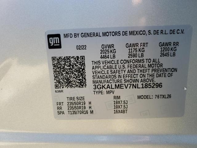 Photo 12 VIN: 3GKALMEV7NL185296 - GMC TERRAIN 