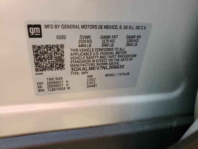 Photo 12 VIN: 3GKALMEV7NL206633 - GMC TERRAIN 