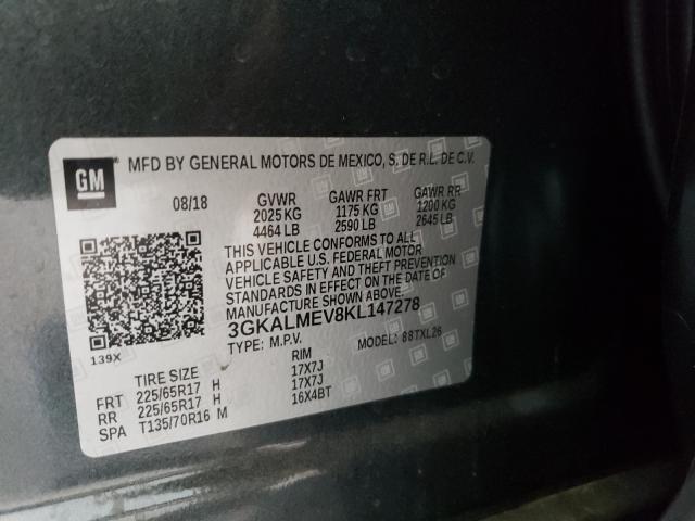 Photo 9 VIN: 3GKALMEV8KL147278 - GMC TERRAIN 