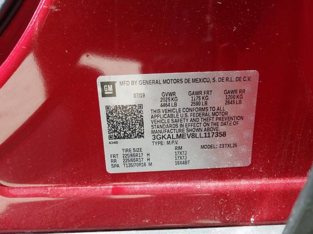 Photo 9 VIN: 3GKALMEV8LL117358 - GMC TERRAIN SL 