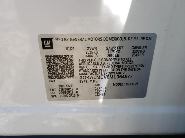 Photo 9 VIN: 3GKALMEV8ML354577 - GMC TERRAIN SL 