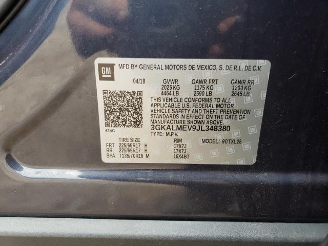 Photo 9 VIN: 3GKALMEV9JL348380 - GMC TERRAIN SL 