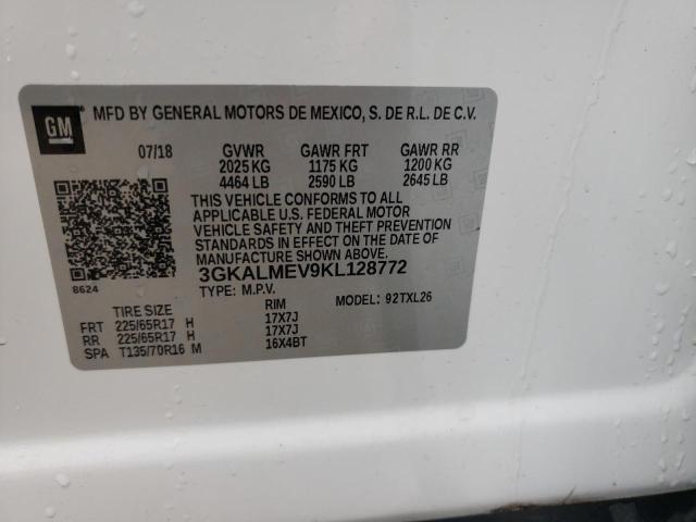 Photo 9 VIN: 3GKALMEV9KL128772 - GMC TERRAIN SL 