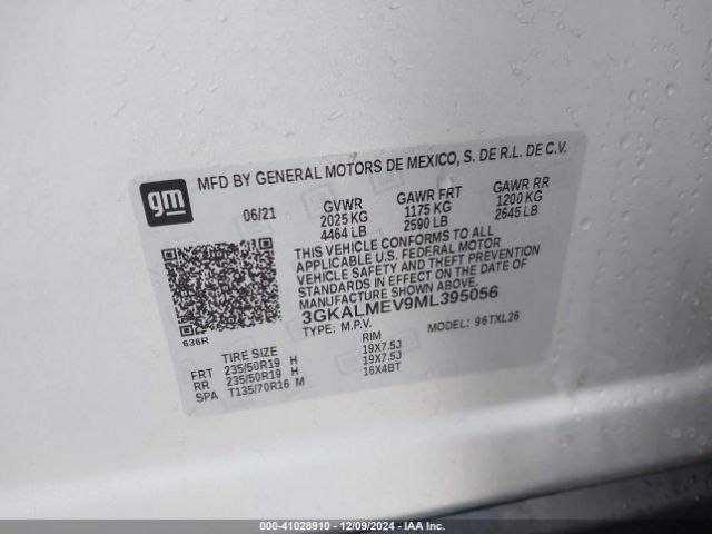 Photo 8 VIN: 3GKALMEV9ML395056 - GMC TERRAIN 