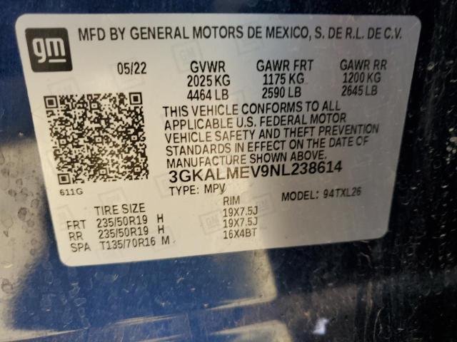 Photo 13 VIN: 3GKALMEV9NL238614 - GMC TERRAIN SL 