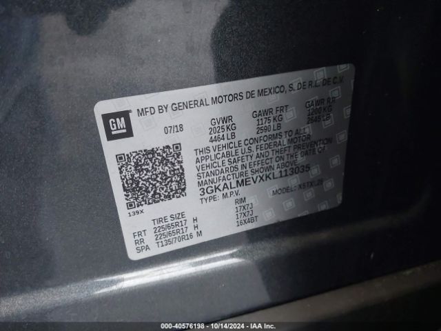 Photo 8 VIN: 3GKALMEVXKL113035 - GMC TERRAIN 