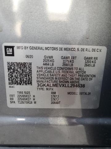 Photo 12 VIN: 3GKALMEVXLL294638 - GMC TERRAIN SL 