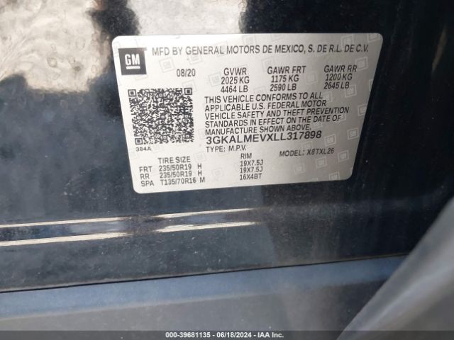 Photo 8 VIN: 3GKALMEVXLL317898 - GMC TERRAIN 