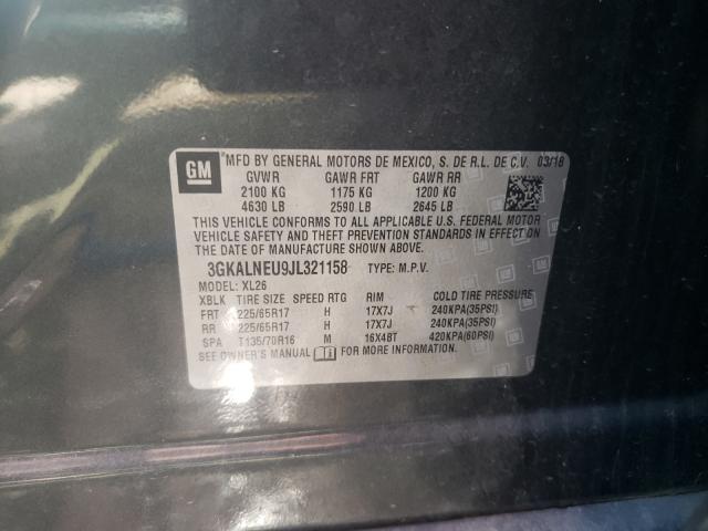 Photo 9 VIN: 3GKALNEU9JL321158 - GMC TERRAIN 