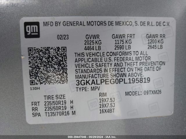 Photo 8 VIN: 3GKALPEG0PL195819 - GMC TERRAIN 