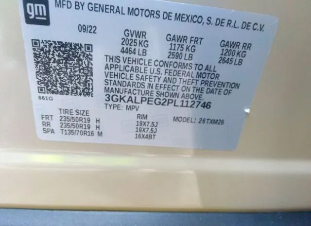 Photo 8 VIN: 3GKALPEG2PL112746 - GMC TERRAIN 