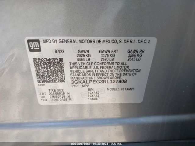 Photo 8 VIN: 3GKALPEG3RL127808 - GMC TERRAIN 