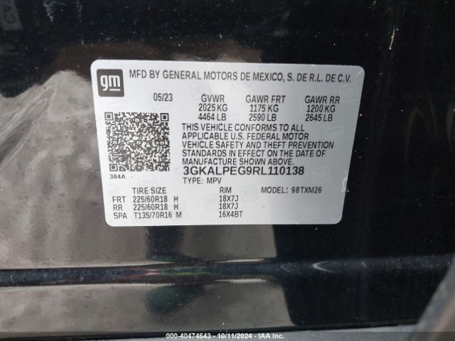 Photo 8 VIN: 3GKALPEG9RL110138 - GMC TERRAIN 