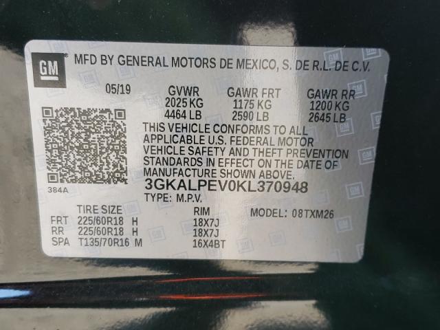 Photo 9 VIN: 3GKALPEV0KL370948 - GMC TERRAIN SL 