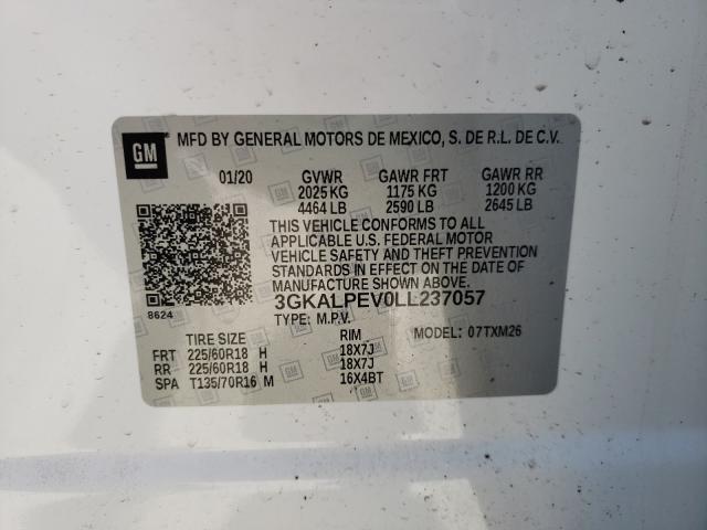 Photo 9 VIN: 3GKALPEV0LL237057 - GMC TERRAIN SL 