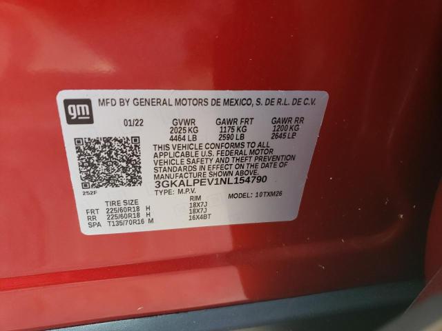 Photo 9 VIN: 3GKALPEV1NL154790 - GMC TERRAIN SL 