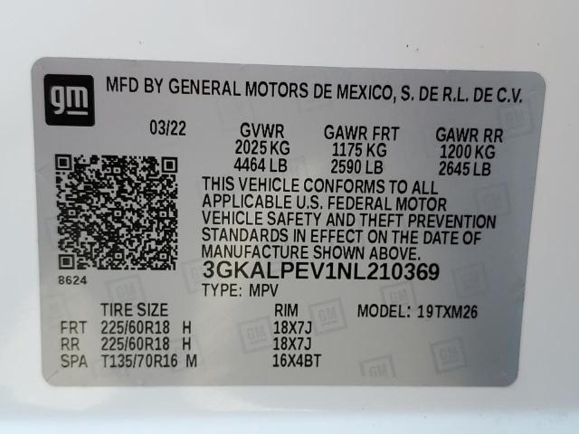 Photo 9 VIN: 3GKALPEV1NL210369 - GMC TERRAIN SL 