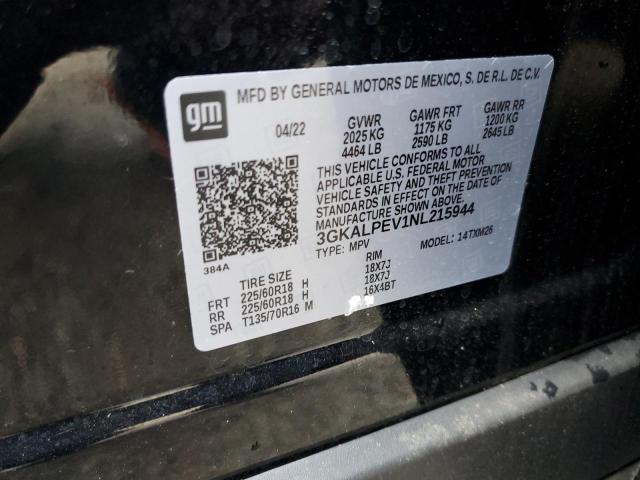 Photo 13 VIN: 3GKALPEV1NL215944 - GMC TERRAIN SL 