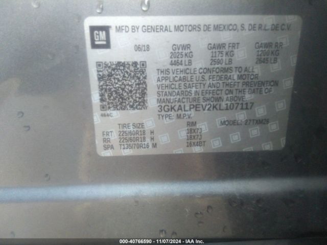 Photo 8 VIN: 3GKALPEV2KL107117 - GMC TERRAIN 