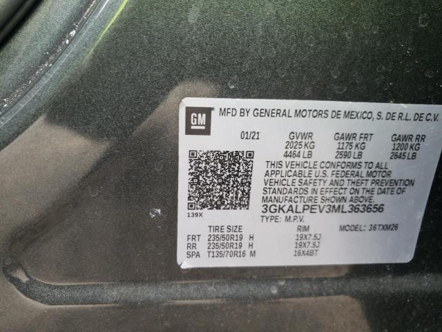 Photo 12 VIN: 3GKALPEV3ML363656 - GMC TERRAIN SL 