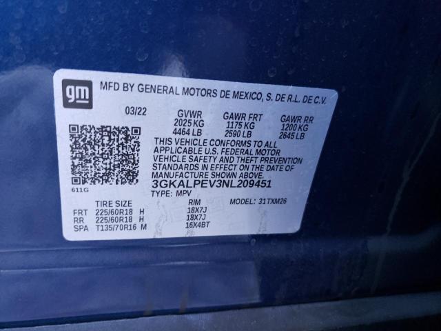 Photo 12 VIN: 3GKALPEV3NL209451 - GMC TERRAIN 