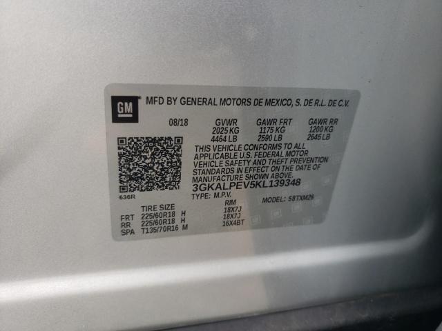 Photo 12 VIN: 3GKALPEV5KL139348 - GMC TERRAIN SL 