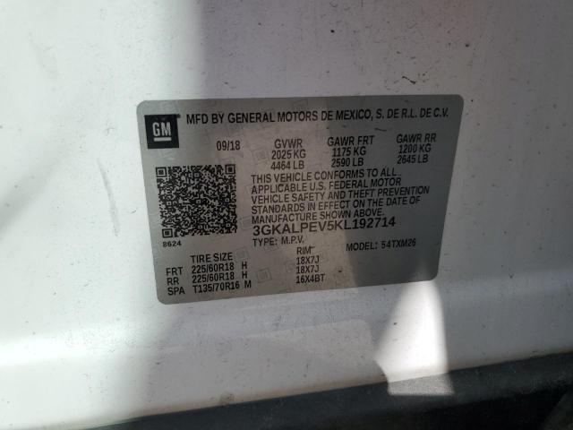 Photo 12 VIN: 3GKALPEV5KL192714 - GMC TERRAIN SL 