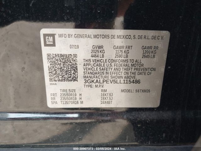 Photo 8 VIN: 3GKALPEV5LL115486 - GMC TERRAIN 